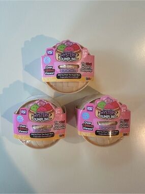 🧁 RMS Mini Cupcake Edition Mystery Dumplings – Set of 3 🥟✨
